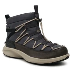 Bottes De Neige Keen Uneek Snk Chukka Wp 1026595 Magnet/Black Olive