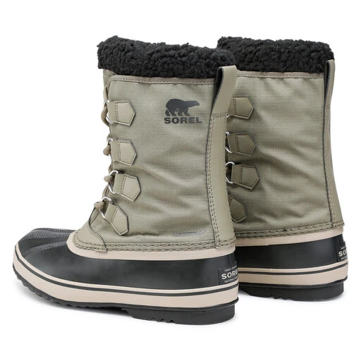 Bottes De Neige Sorel 1964 Pac Nylon Wp NM3487 Sage/Dark Moss 365 – Image 3
