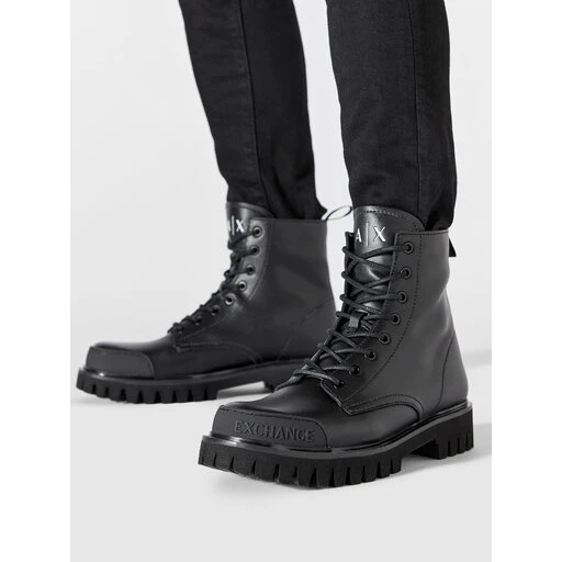 Bottes De Randonnée Armani Exchange XUM008 XV612 00002 Black – Image 6