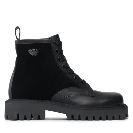 Bottes De Randonnée Emporio Armani X4M383 XN630 K001 Nero – Image 2
