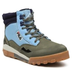 Bottes De Randonnée Fila Grunge II O Mid FFM0163.63032 Loden Green/Adriatic Blue