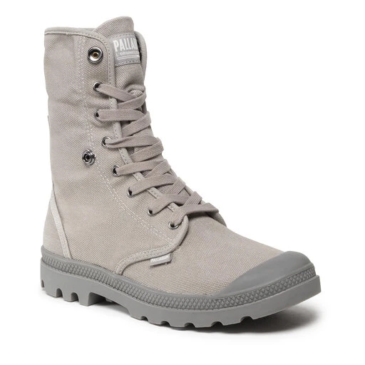 Bottes De Randonnée Palladium Baggy 02353-066-M Titanum/High Rise – Image 2