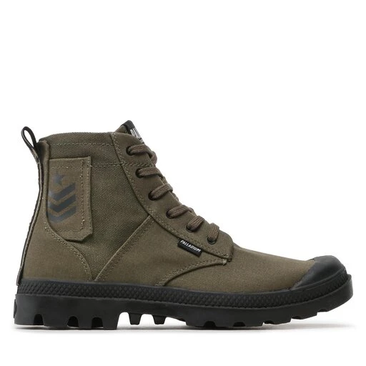 Bottes De Randonnée Palladium Pampa Hi Army 78583-309-M Olive Night – Image 2