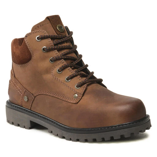 Bottes De Randonnée Wrangler Yuma WM22030A Cognac 064