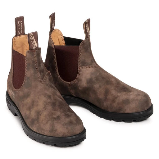 Bottines Chelsea Blundstone 585 Rustic Brown – Image 5