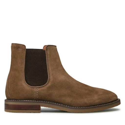 Bottines Chelsea Clarks Jaxen Chelsea 261637867 Taupe Suede – Image 2