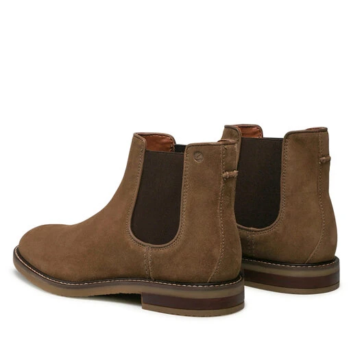 Bottines Chelsea Clarks Jaxen Chelsea 261637867 Taupe Suede – Image 3