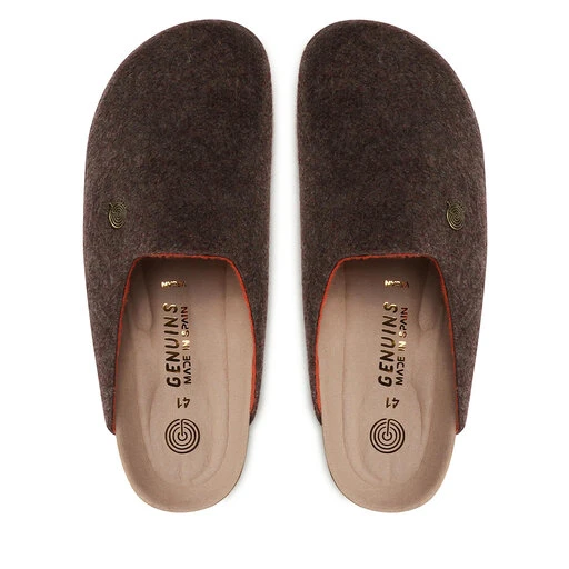 Chaussons Genuins Helsinki G104618 Bicolor Brown Orange – Image 5