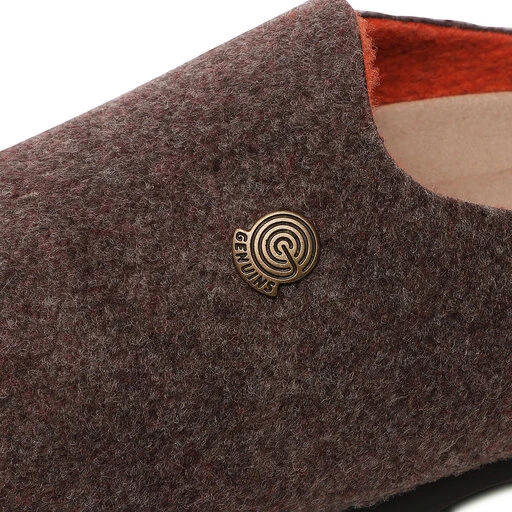 Chaussons Genuins Helsinki G104618 Bicolor Brown Orange – Image 6