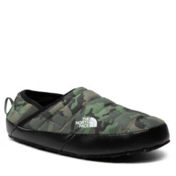 Chaussons The North Face Thermoball Traction Mule V NF0A3UZN33U Thyme Brushwood Camo Print/Thyme