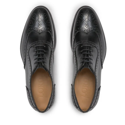 Chaussures Basses Lord Premium Brogues 5501 Black L01 – Image 5