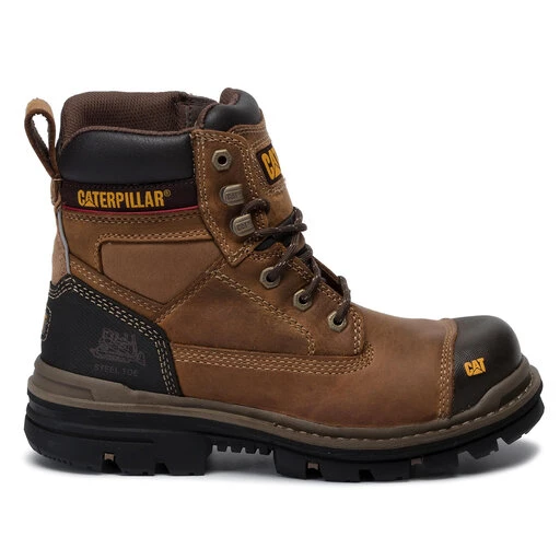 Chaussures De Trekking CATerpillar Gravel 6" St P717675 Dark Beige – Image 2