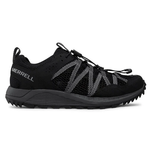 Chaussures De Trekking Merrell Wildwood Aerosport J036109 Black – Image 2
