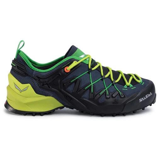 Chaussures De Trekking Salewa Ms Wildfire Edge 61346-3840 Ombre Blue/Fluo Yellow – Image 2