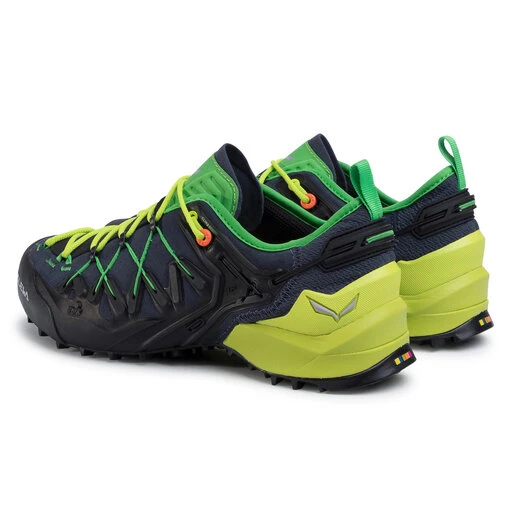Chaussures De Trekking Salewa Ms Wildfire Edge 61346-3840 Ombre Blue/Fluo Yellow – Image 3