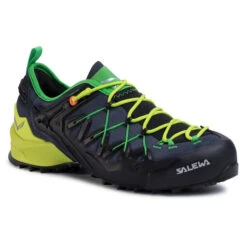 Chaussures De Trekking Salewa Ms Wildfire Edge 61346-3840 Ombre Blue/Fluo Yellow