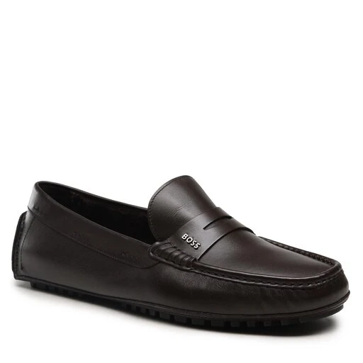 Mocassins Boss 50481862 Dark Brown 201