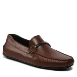 Mocassins Boss 50487425 Medium Brown 210