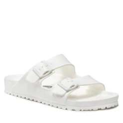 Mules / Sandales De Bain Birkenstock Arizona 0129441 White