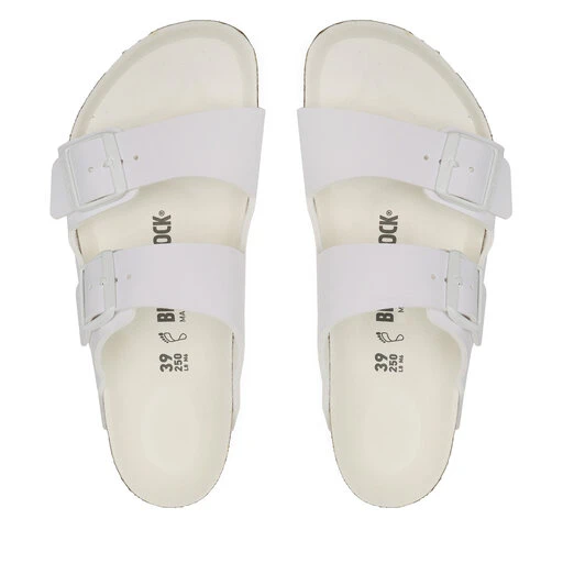 Mules / Sandales De Bain Birkenstock Arizona Bs 1019061 White – Image 5
