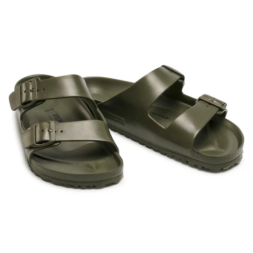 Mules / Sandales De Bain Birkenstock Arizona Eva 1019094 Khaki – Image 5