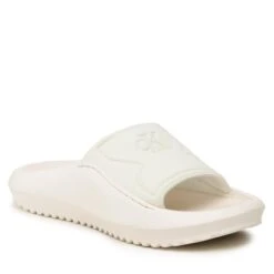 Mules / Sandales De Bain Calvin Klein Jeans Hybrid Sandal High/Low Freq YM0YM00645 Creamy White YBJ