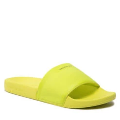 Mules / Sandales De Bain Calvin Klein Jeans Slide Neoprene YM0YM00447 Safety Yellow ZAA