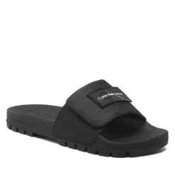 Mules / Sandales De Bain Calvin Klein Jeans Truck Slide Velcro M YM0YM00682 Black BDS