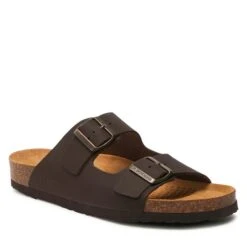 Mules / Sandales De Bain Dr. Brinkmann 600047 Braun 02