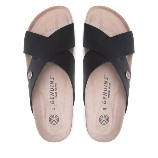 Mules / Sandales De Bain Genuins Cesar G105055 Black – Image 4