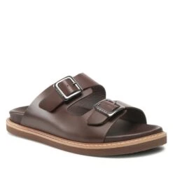 Mules / Sandales De Bain Guess Sapata FM6SAP LEA03 BROWN