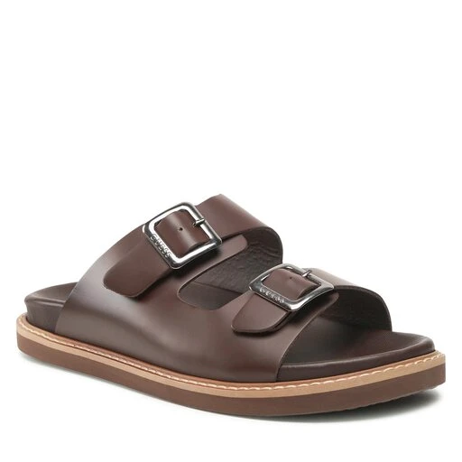 Mules / Sandales De Bain Guess Sapata FM6SAP LEA03 BROWN