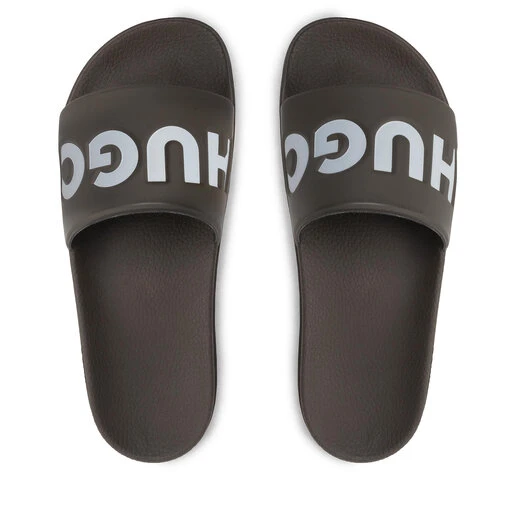 Mules / Sandales De Bain Hugo Match 50471366 1022498 01 Dark Green 303 – Image 5