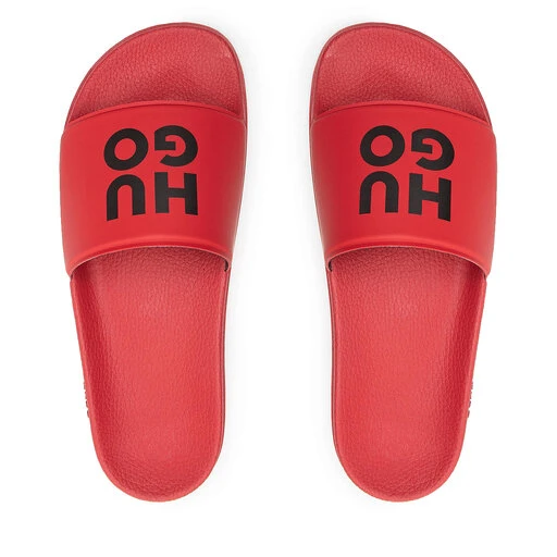 Mules / Sandales De Bain Hugo Match 50480601 10245633 01 Dark Red 606 – Image 5