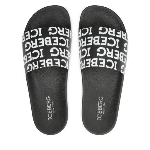 Mules / Sandales De Bain Iceberg D.Do S IU1507 Black – Image 5
