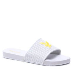 Mules / Sandales De Bain Lyle & Scott Easy Slide FW1407 White 626