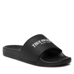 Mules / Sandales De Bain True Religion TRSLIDE015 Black