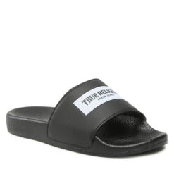 Mules / Sandales De Bain True Religion TRSLIDE026 Black