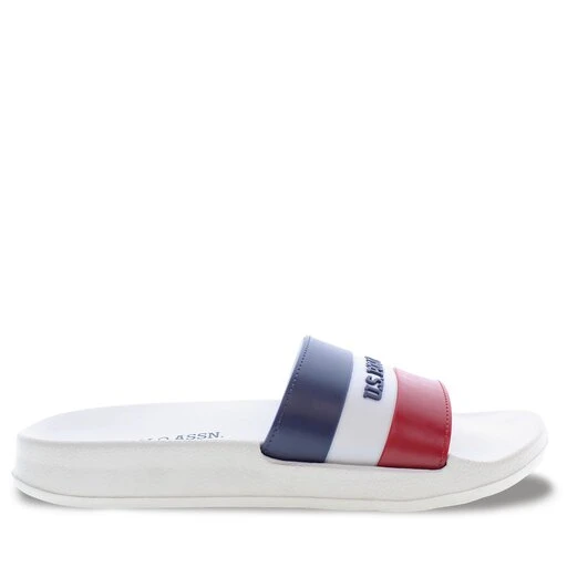 Mules / Sandales De Bain U.S. Polo Assn. Gavio GAVIO002A FLAG WHI – Image 2