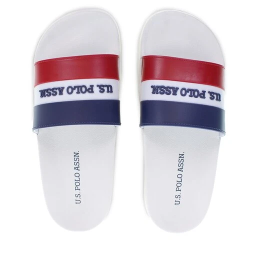 Mules / Sandales De Bain U.S. Polo Assn. Gavio GAVIO002A FLAG WHI – Image 4