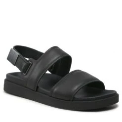 Sandales Calvin Klein Back Strap Sandal Lth HM0HM00946 Ck Black BEH