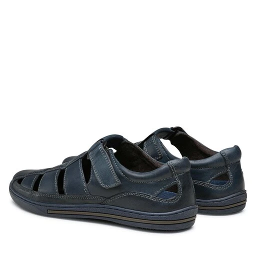 Sandales Cesare Cave VICTOR3-40 MI08 Cobalt Blue – Image 3