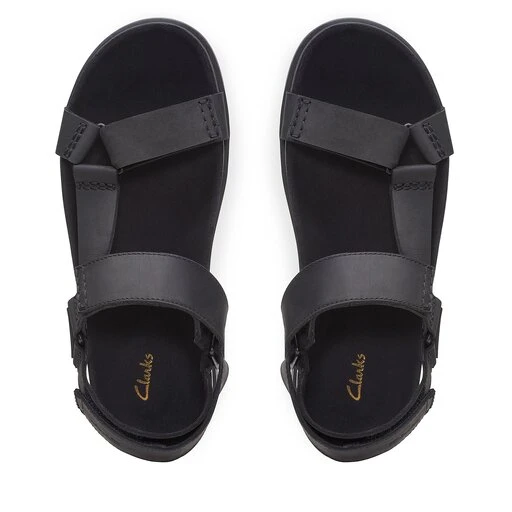 Sandales Clarks Sunder Range 26171886 Black Leather – Image 4