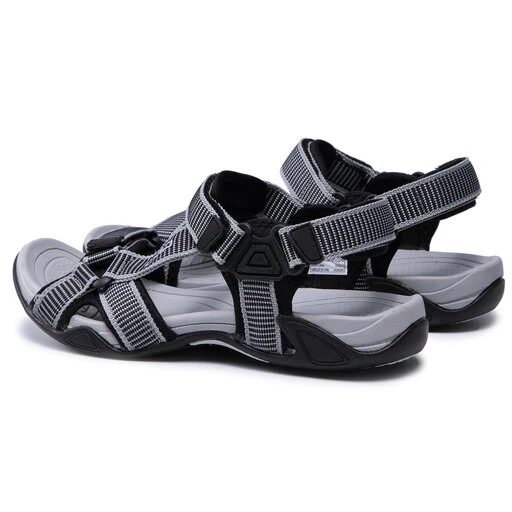 Sandales CMP Hamal Hiking Sandal 38Q9957 Cemento/Nero 75UE – Image 3
