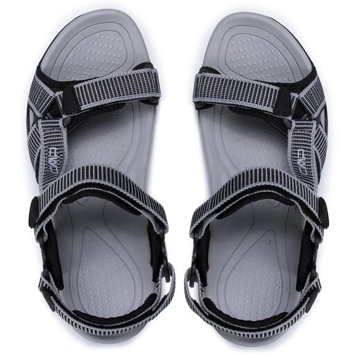 Sandales CMP Hamal Hiking Sandal 38Q9957 Cemento/Nero 75UE – Image 6