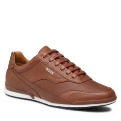 Sneakers Boss Saturn Low 50470378 10208769 01 Medium Brown