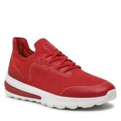Sneakers Geox U Spherica Actif U35BAA0006KC7004 Dk Red