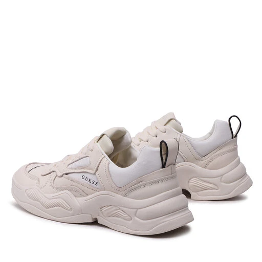 Sneakers Guess Bassano FM5BSN LEA12 IVORY – Image 3