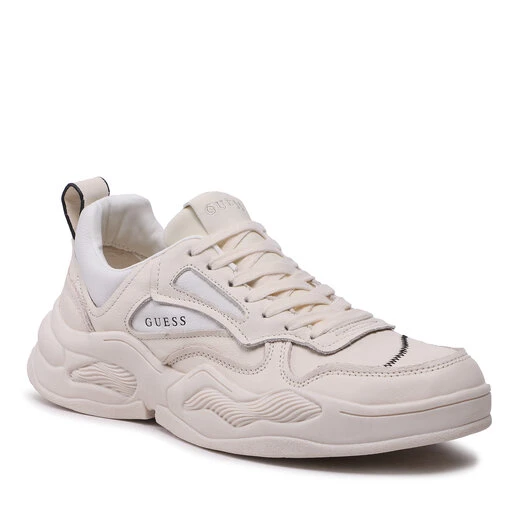 Sneakers Guess Bassano FM5BSN LEA12 IVORY