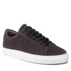 Sneakers Les Deux Theodor Suede Sneaker LDM801024 Dark Dull Grey